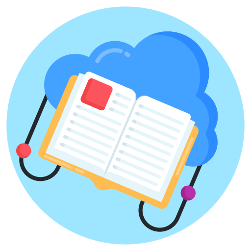 cloud-bibliothek Generic Circular icon