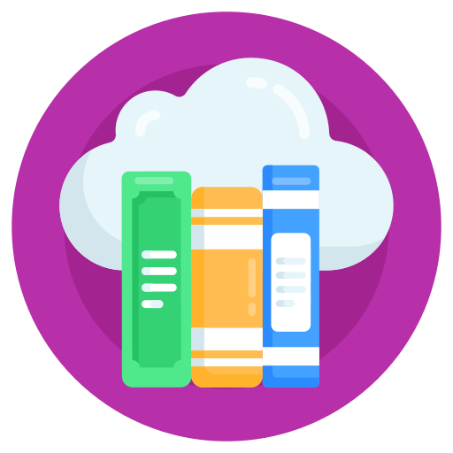 cloud-bibliothek Generic Circular icon