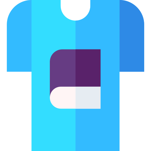 podkoszulek Basic Straight Flat ikona