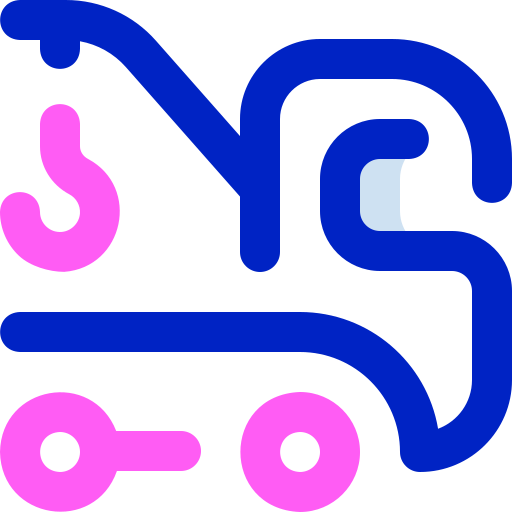 takelwagen Super Basic Orbit Color icoon