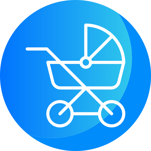 Baby carriage Generic Flat Gradient icon