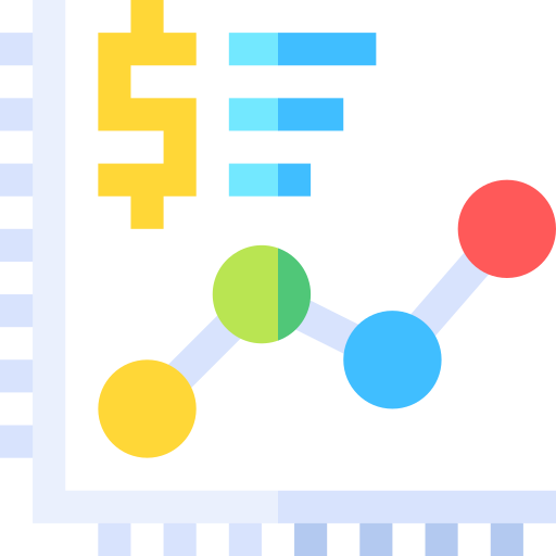 analyse Basic Straight Flat icon