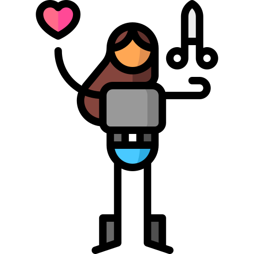 Donation Puppet Characters Lineal Color icon