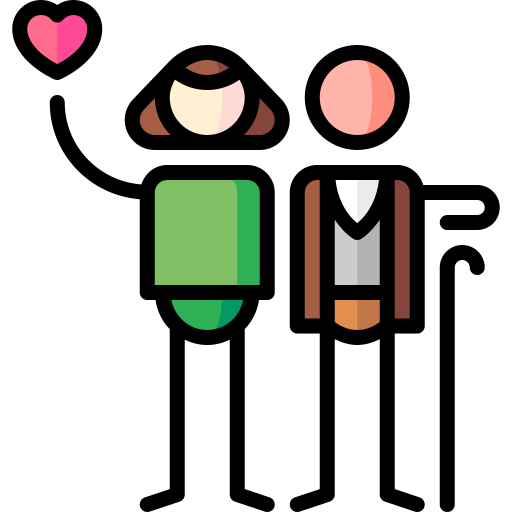 freiwilliger Puppet Characters Lineal Color icon