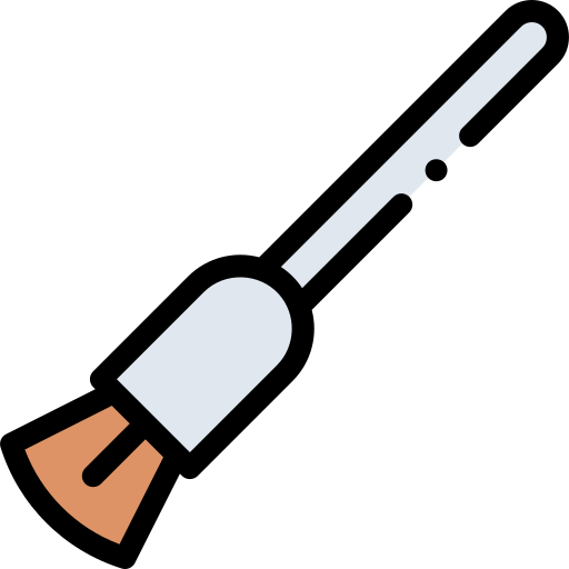 Cleaning brush Detailed Rounded Lineal color icon