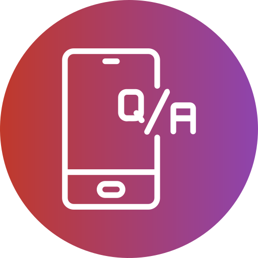 pregunta y respuesta Generic Flat Gradient icono