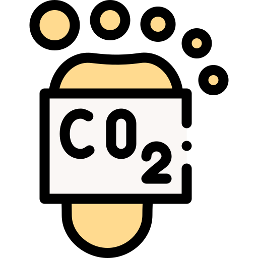 co2 Detailed Rounded Lineal color ikona