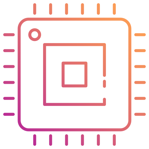 Processor Generic Gradient icon