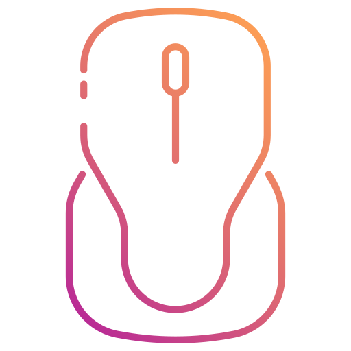 Mouse clicker Generic Gradient icon