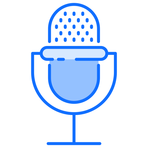 microphone Generic Blue Icône
