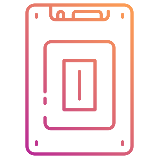 Ssd card Generic Gradient icon