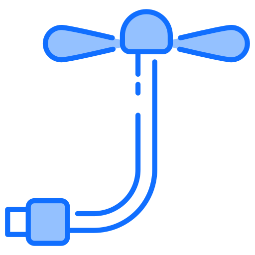aire acondicionado portátil Generic Blue icono