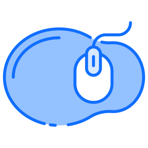alfombrilla de ratón Generic Blue icono
