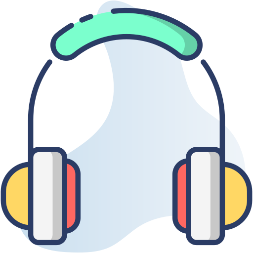 Headphones Generic Rounded Shapes icon