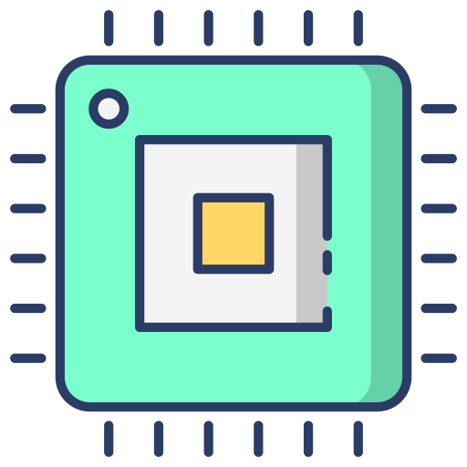 processore Generic Outline Color icona