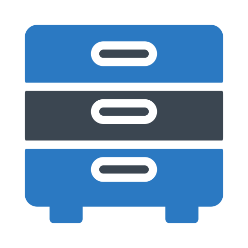 cajón Generic Blue icono