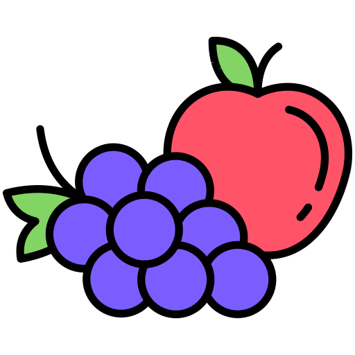 frutas Generic Outline Color Ícone