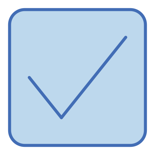 lista kontrolna Generic Blue ikona
