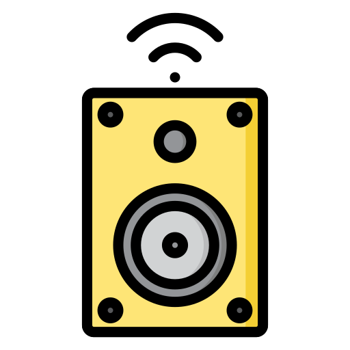 slimme luidspreker Generic Outline Color icoon