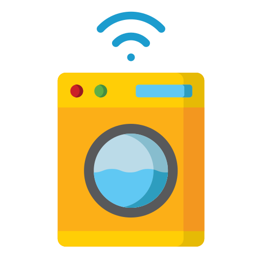 intelligente waschmaschine Generic Flat icon