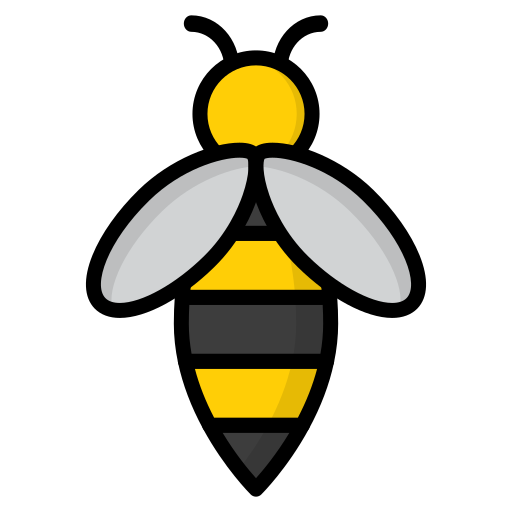abeille Generic Outline Color Icône