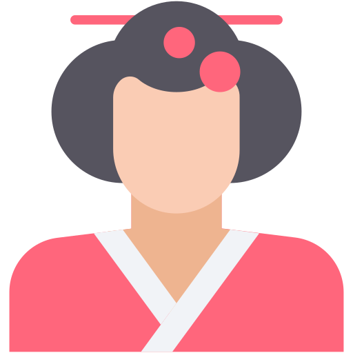 Geisha Generic Flat icon