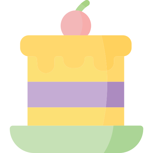schokoladenkuchen Generic Flat icon
