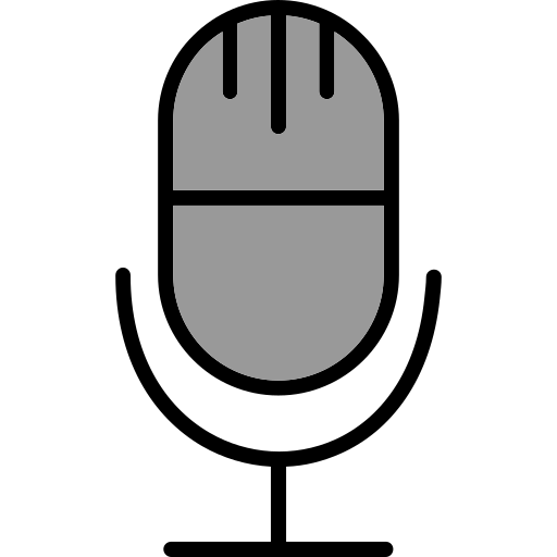 grabadora de voz Generic Outline Color icono