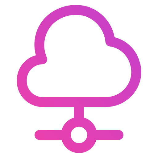 cloud-verbinding Generic Gradient icoon