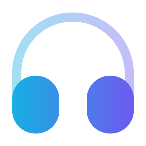 Headset Generic Flat Gradient icon