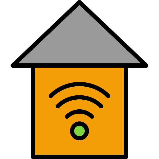 Smart house Generic Outline Color icon