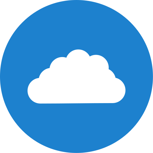 nuage Generic Circular Icône