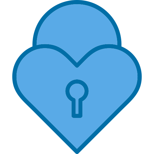 Lock Generic Blue icon