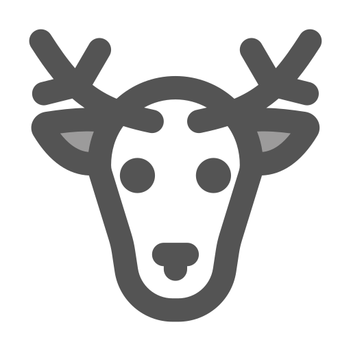 Deer Generic Grey icon