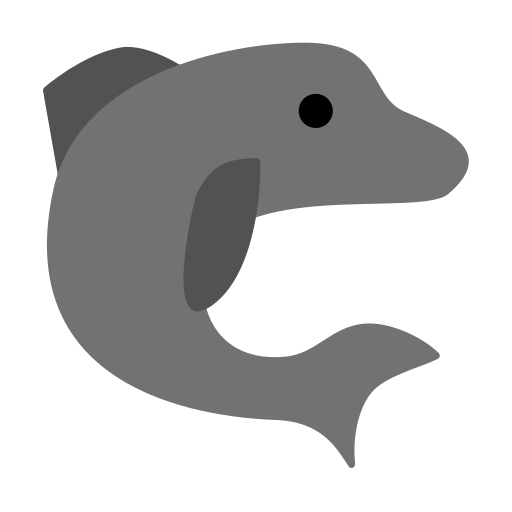 dolfijn Generic Flat icoon
