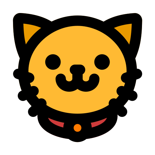 gatito Generic Outline Color icono