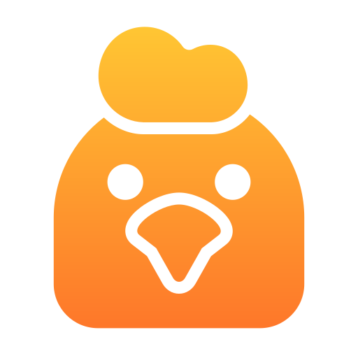 鶏 Generic Flat Gradient icon