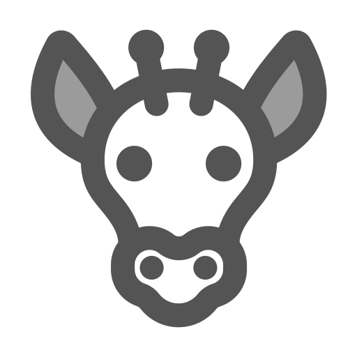 Giraffe Generic Grey icon