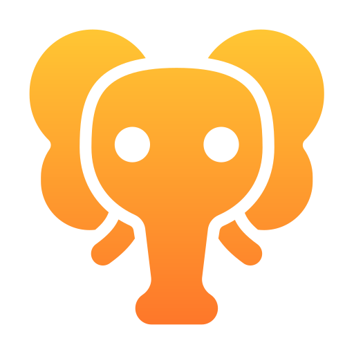 코끼리 Generic Flat Gradient icon