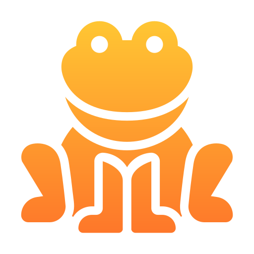 蛙 Generic Flat Gradient icon