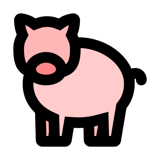 schwein Generic Outline Color icon