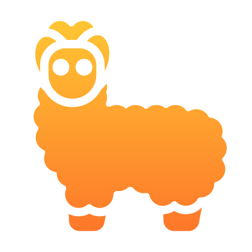 Llama Generic Flat Gradient icon