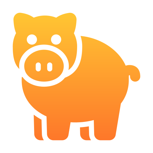 cerdo Generic Flat Gradient icono