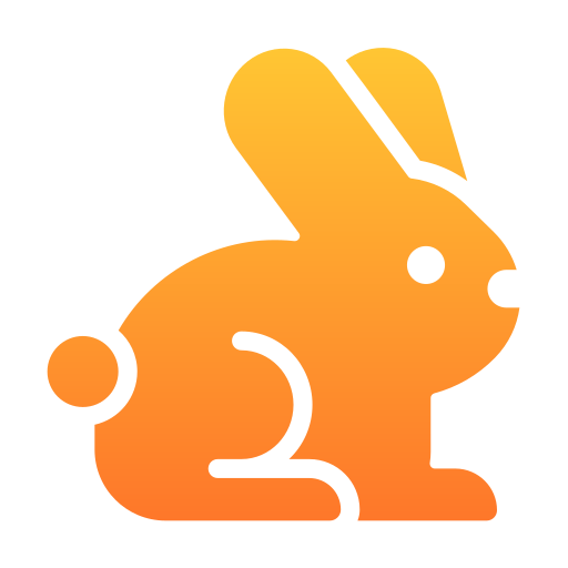 Кролик Generic Flat Gradient иконка