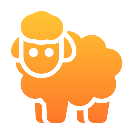 Sheep Generic Flat Gradient icon