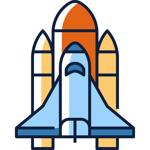 space shuttle Generic Color Omission icon