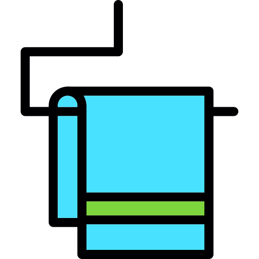toalla Generic Outline Color icono