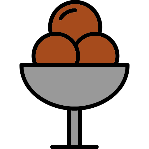 Dessert Generic Outline Color icon