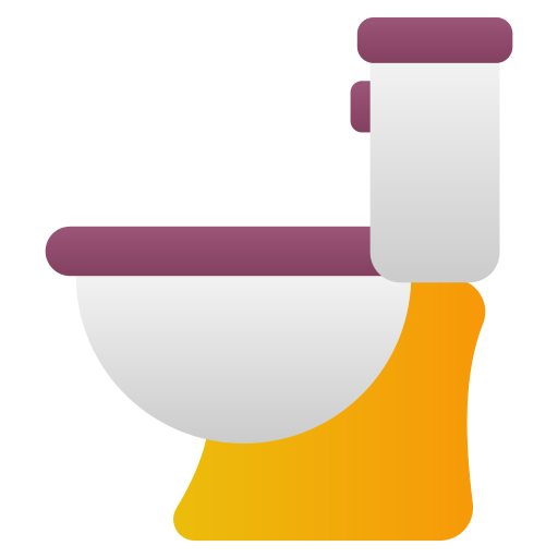 toilettes Generic Flat Gradient Icône