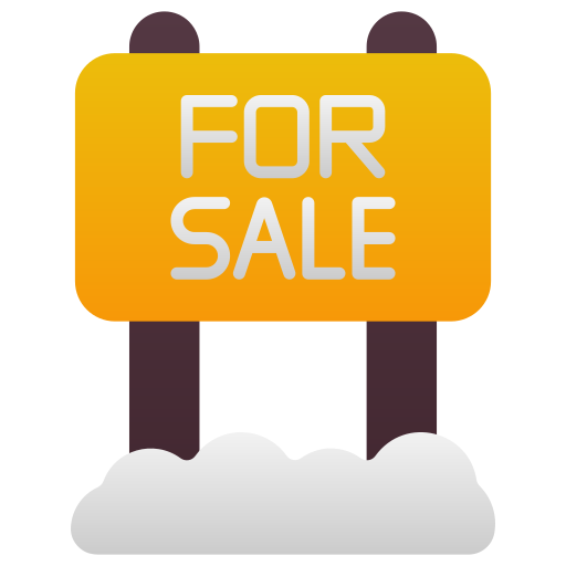 For sale Generic Flat Gradient icon